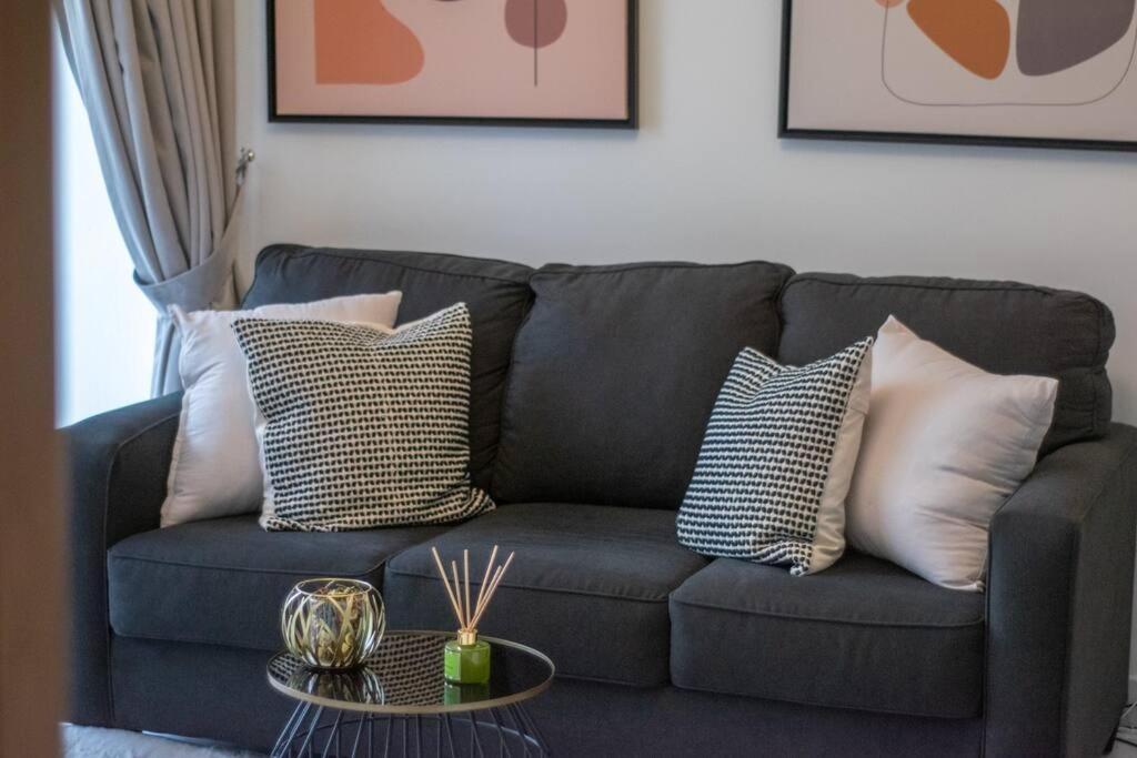 Lively Pop Apartment On The Business Bay Canal Dubaj Exteriér fotografie