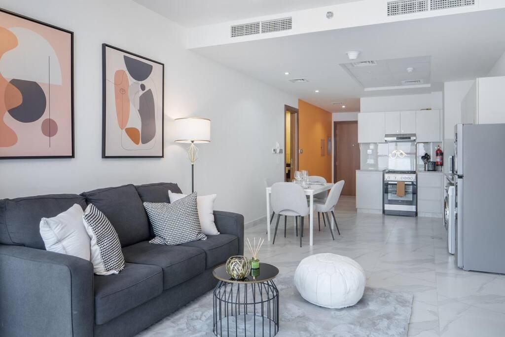 Lively Pop Apartment On The Business Bay Canal Dubaj Exteriér fotografie